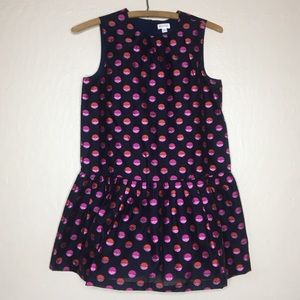 Gymboree polka dot sleeveless dress
